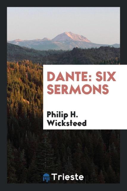 Kniha Dante PHILIP H. WICKSTEED