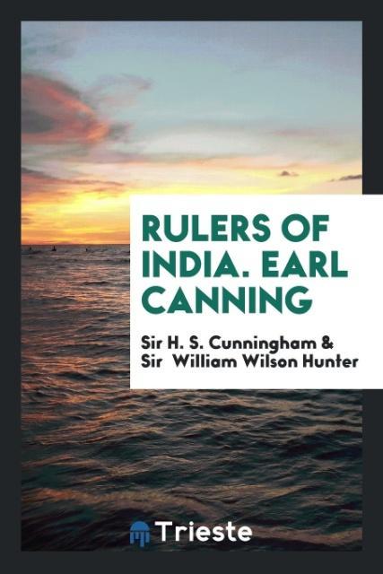 Książka Rulers of India. Earl Canning SIR H. S. CUNNINGHAM