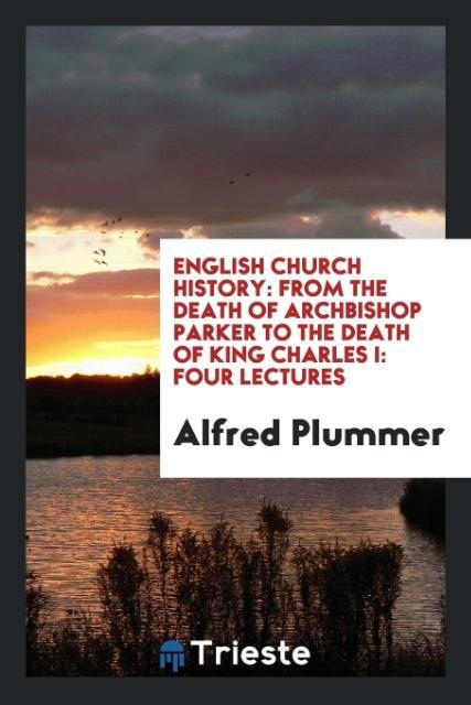 Carte English Church History ALFRED PLUMMER