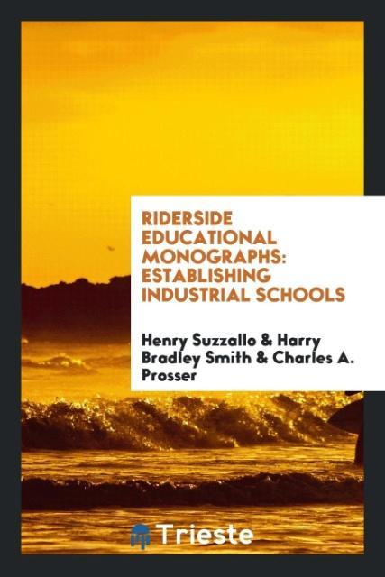 Boek Riderside Educational Monographs HENRY SUZZALLO
