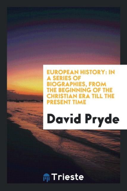 Kniha European History DAVID PRYDE