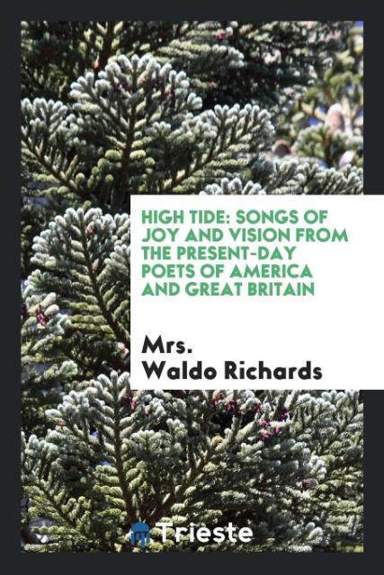 Knjiga High Tide MRS. WALDO RICHARDS
