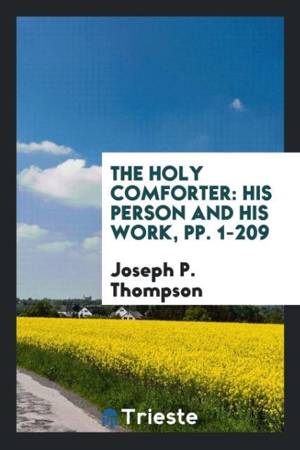 Buch Holy Comforter JOSEPH P. THOMPSON