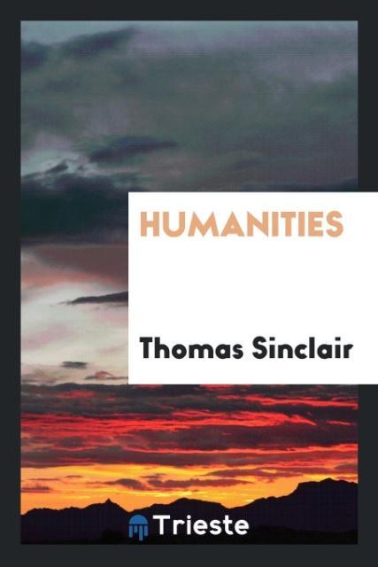 Knjiga Humanities THOMAS SINCLAIR