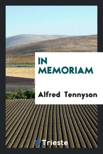 Libro In Memoriam ALFRED TENNYSON