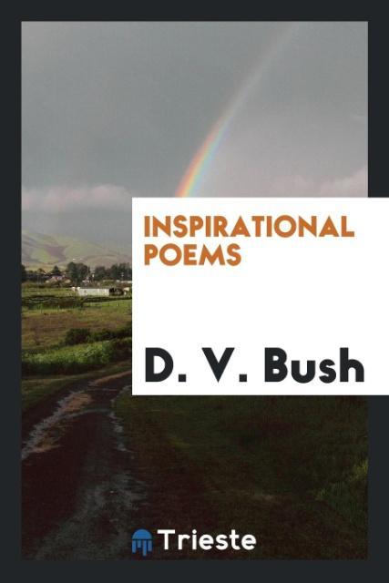 Kniha Inspirational Poems D. V. BUSH