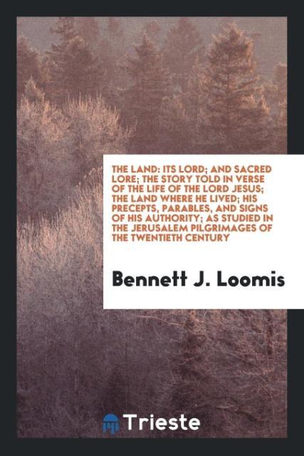 Kniha Land BENNETT J. LOOMIS