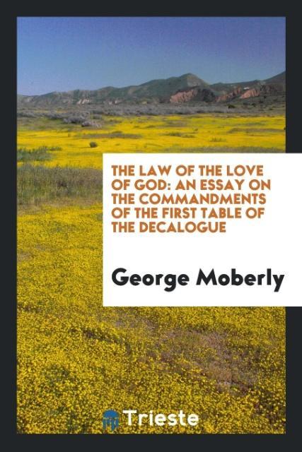 Kniha Law of the Love of God GEORGE MOBERLY