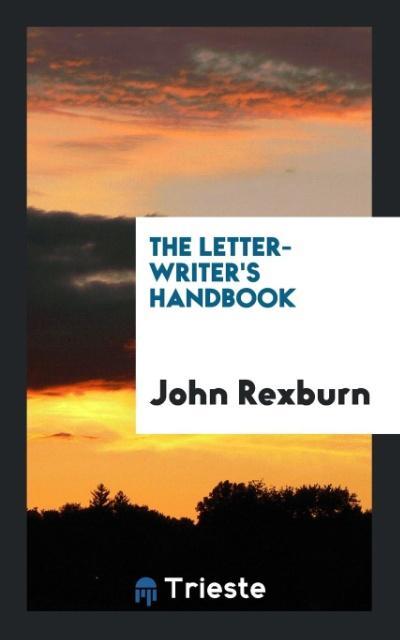 Kniha Letter-Writer's Handbook JOHN REXBURN