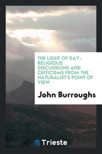 Book Light of Day JOHN BURROUGHS