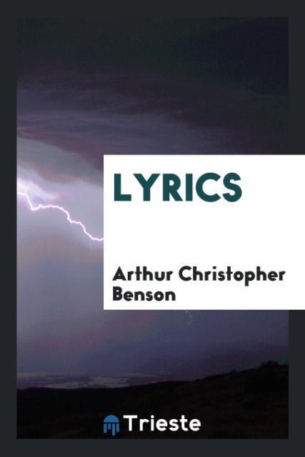 Kniha Lyrics ARTHUR CHRIST BENSON