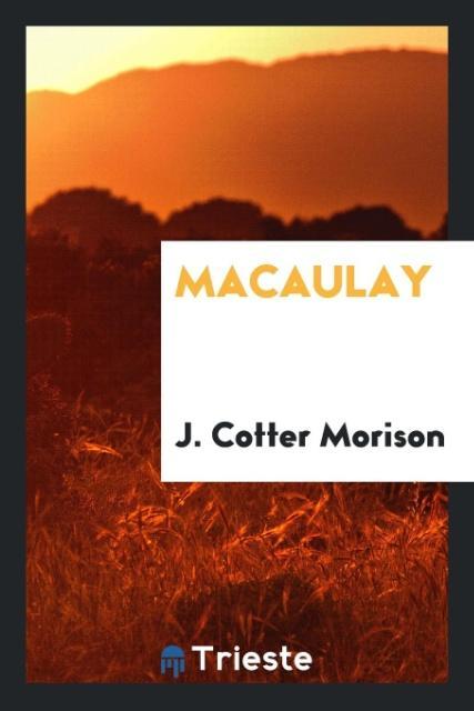 Βιβλίο Macaulay J. COTTER MORISON