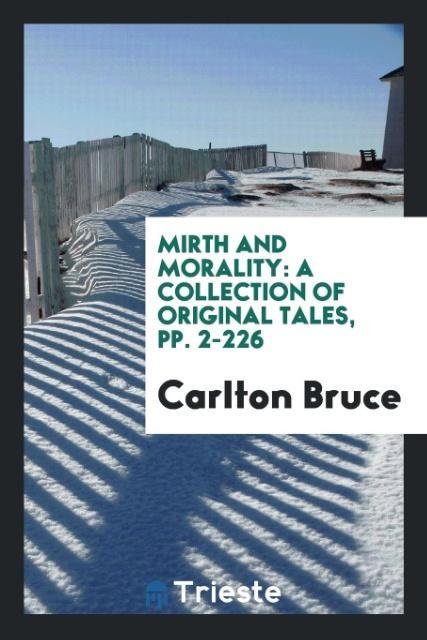 Libro Mirth and Morality CARLTON BRUCE