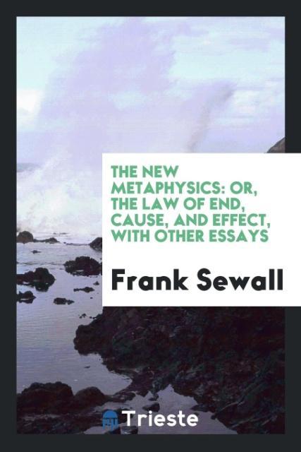 Kniha New Metaphysics FRANK SEWALL