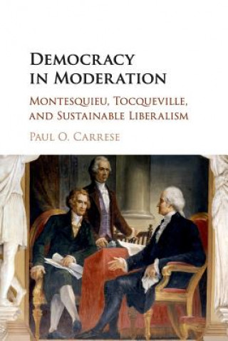 Kniha Democracy in Moderation CARRESE  PAUL O.