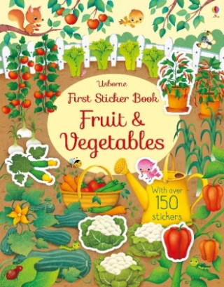 Carte First Sticker Book Fruit and Vegetables NOT KNOWN