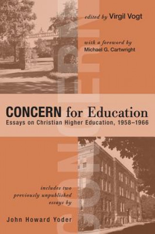 Buch Concern for Education VIRGIL VOGT