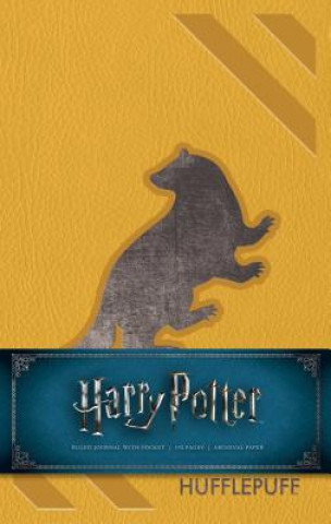Naptár/Határidőnapló Harry Potter Hufflepuff Hardcover Ruled Journal Insight Editions