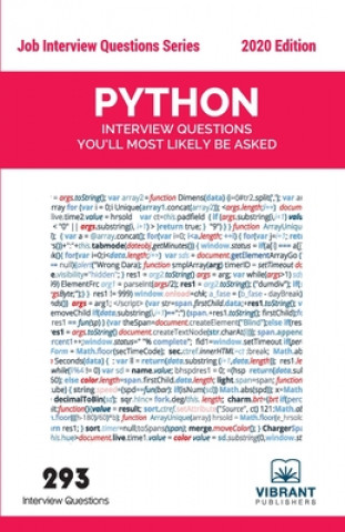 Könyv Python Interview Questions You'll Most Likely Be Asked VIBRANT PUBLISHERS