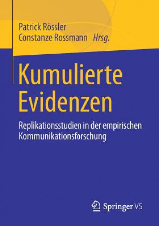 Książka Kumulierte Evidenzen Constanze Rossmann