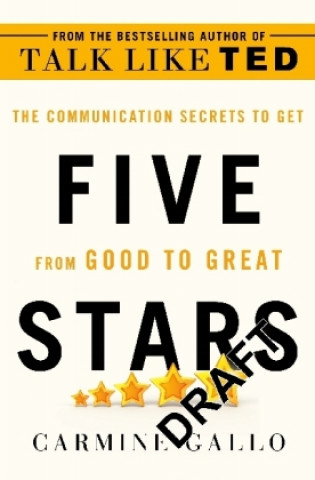 Kniha Five Stars Carmine Gallo