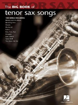 Carte Big Book of Tenor Sax Songs Hal Leonard