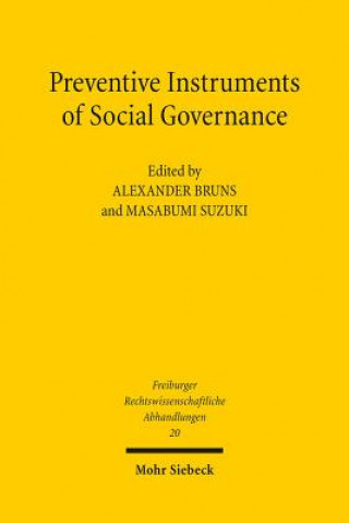 Kniha Preventive Instruments of Social Governance Alexander Bruns