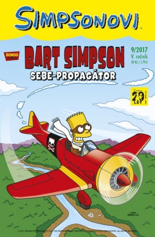 Kniha Bart Simpson Sebe-propagátor collegium