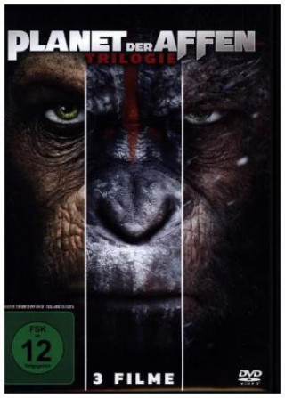 Video Planet der Affen Triologie, 3 DVDs Rupert Wyatt