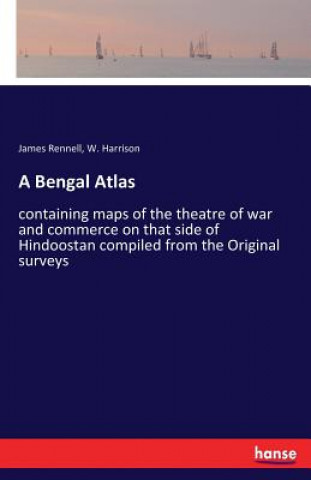 Książka Bengal Atlas James Rennell