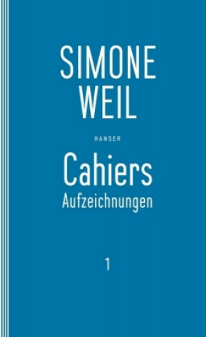 Kniha Cahiers 1 Simone Weil