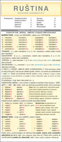 Carte RUŠTINA souhrn gramatiky Folprechtová