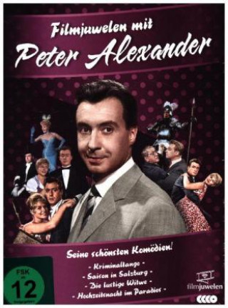 Видео Filmjuwelen mit Peter Alexander: Seine schönsten Komödien!, 4 DVD Géza von Cziffra