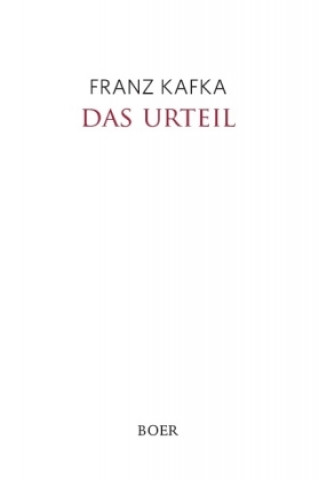 Książka Das Urteil Franz Kafka