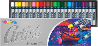 Papírenské zboží Pastele olejne Colorino Artist 24 kolory 