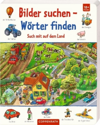 Книга Bilder suchen - Wörter finden - Such mit auf dem Land Melanie Brockamp