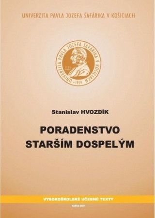 Książka Poradenstvo starším dospelým Stanislav Hvozdík