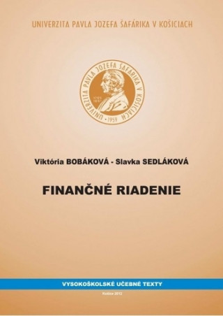 Kniha Finančné riadenie Viktória Bobáková