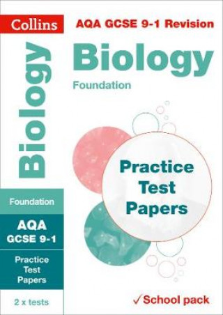 Libro AQA GCSE 9-1 Biology Foundation Practice Test Papers Collins GCSE