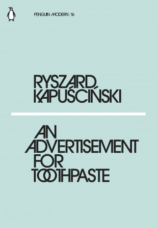 Book Advertisement for Toothpaste Ryszard Kapuscinski