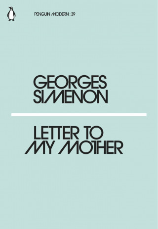 Book Letter to My Mother Georges Simenon