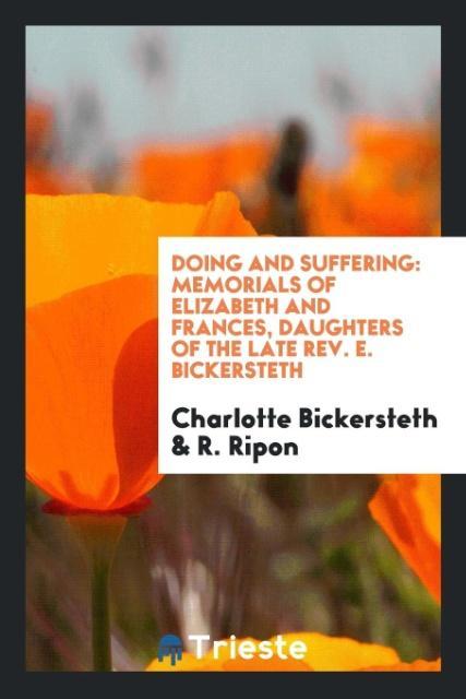 Knjiga Doing and Suffering CHARLOTT BICKERSTETH