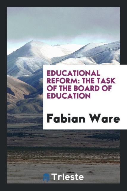 Libro Educational Reform FABIAN WARE