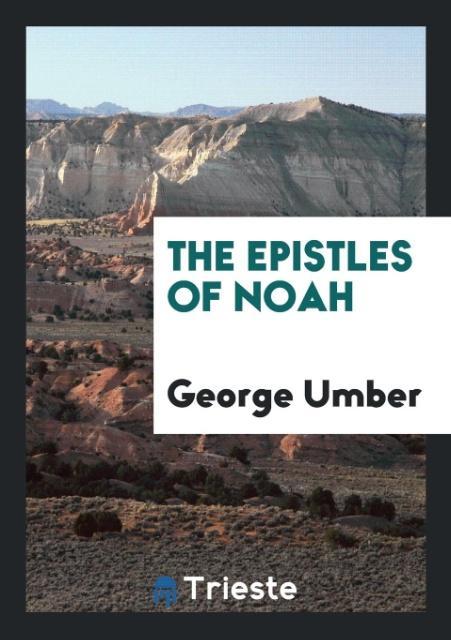 Kniha Epistles of Noah GEORGE UMBER