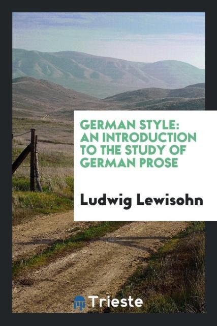 Carte German Style LUDWIG LEWISOHN