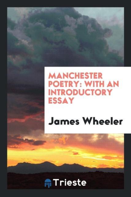 Buch Manchester Poetry JAMES WHEELER
