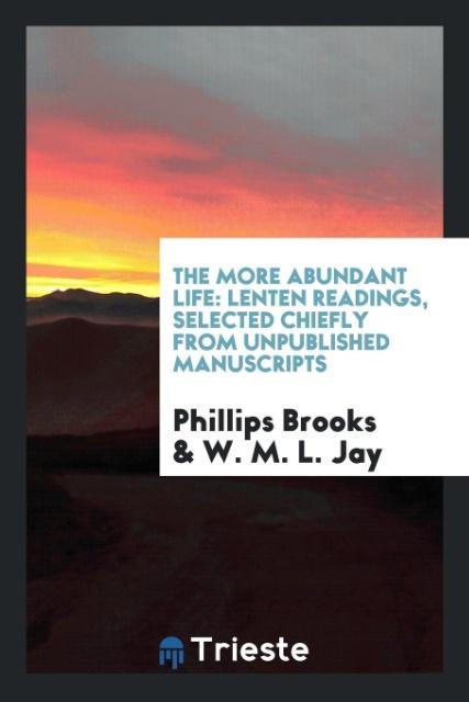 Книга More Abundant Life PHILLIPS BROOKS