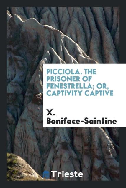 Kniha Picciola. the Prisoner of Fenestrella; Or, Captivity Captive X. BONIFACE-SAINTINE