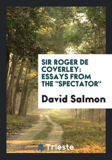 Książka Sir Roger de Coverley DAVID SALMON