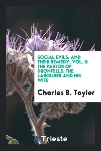 Knjiga Social Evils CHARLES B. TAYLER